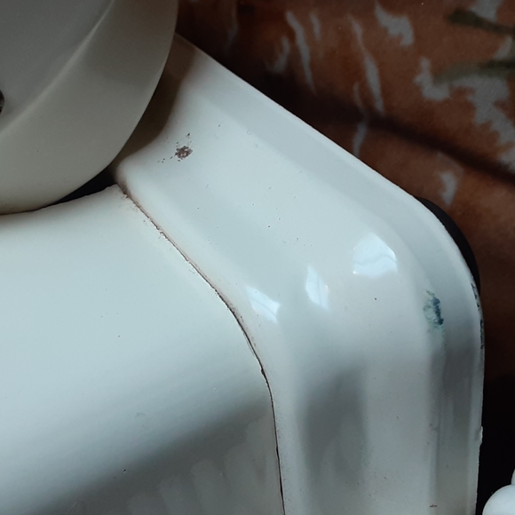 FINAL leavinVICTORIAN FRENCH STYLE ROTARY DESK PHONE Mona Lisa Center metal base - Picture 10 of 12